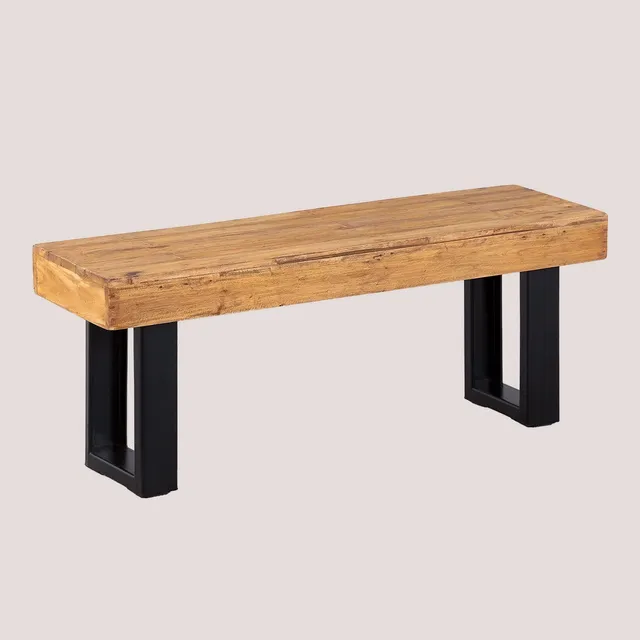 Sklum Bech panca legno riciclato 120 cm