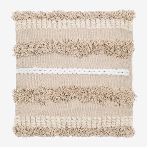 Sklum Punet cuscino quadrato cotone 50x50 beige lino