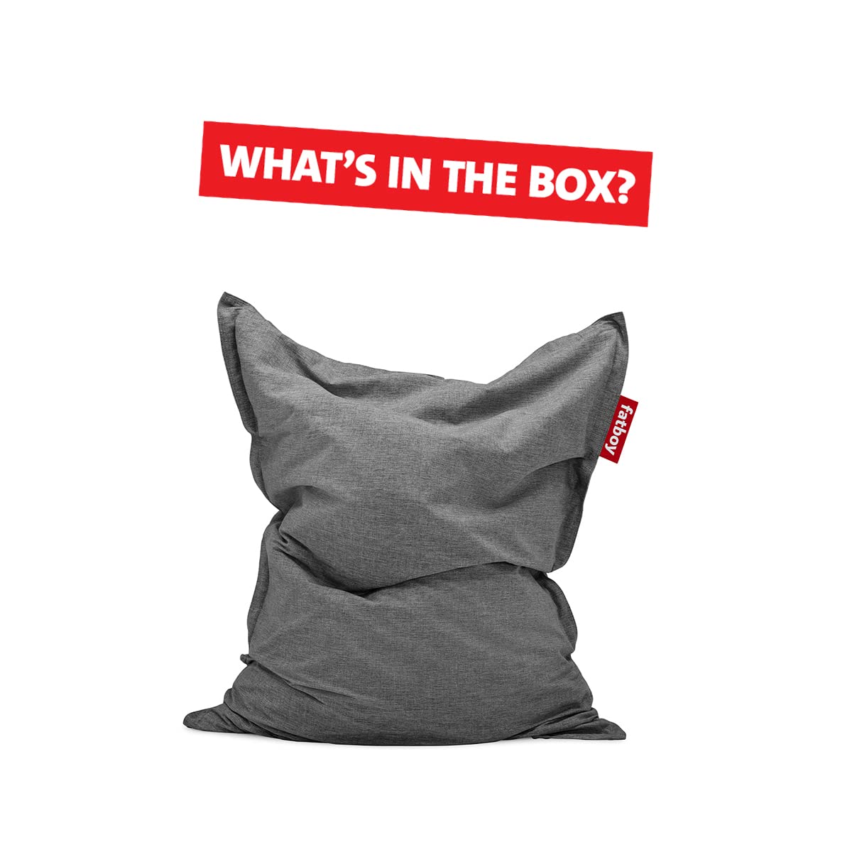 Fatboy The Original pouf esterno grigio roccia 180x140