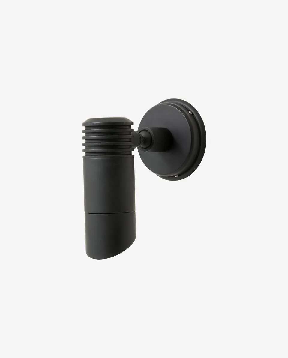 Bambua Bragi lampada parete esterno nero ottone