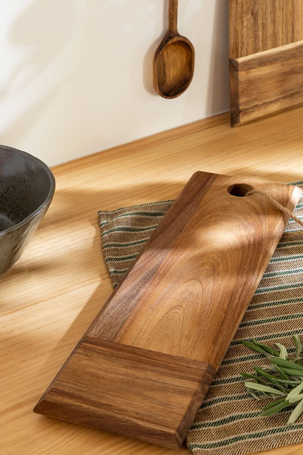 Sklum Raiziel Tagliere Legno Acacia con Foro