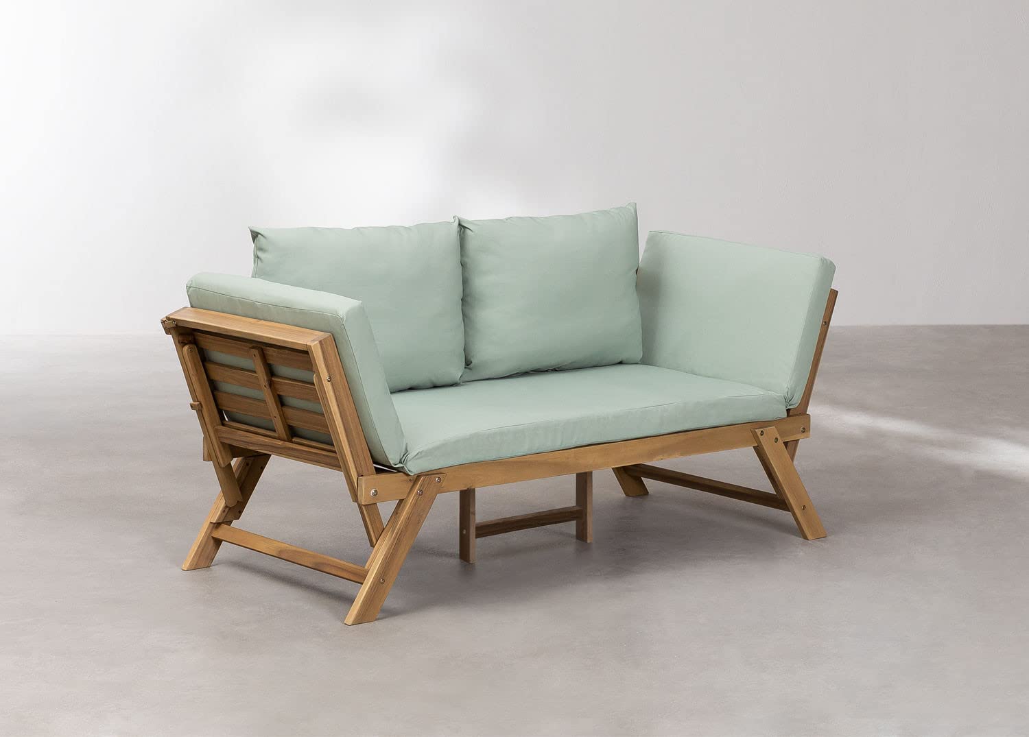 Sklum Guille Style Divano da Giardino 3 Posti Celadon