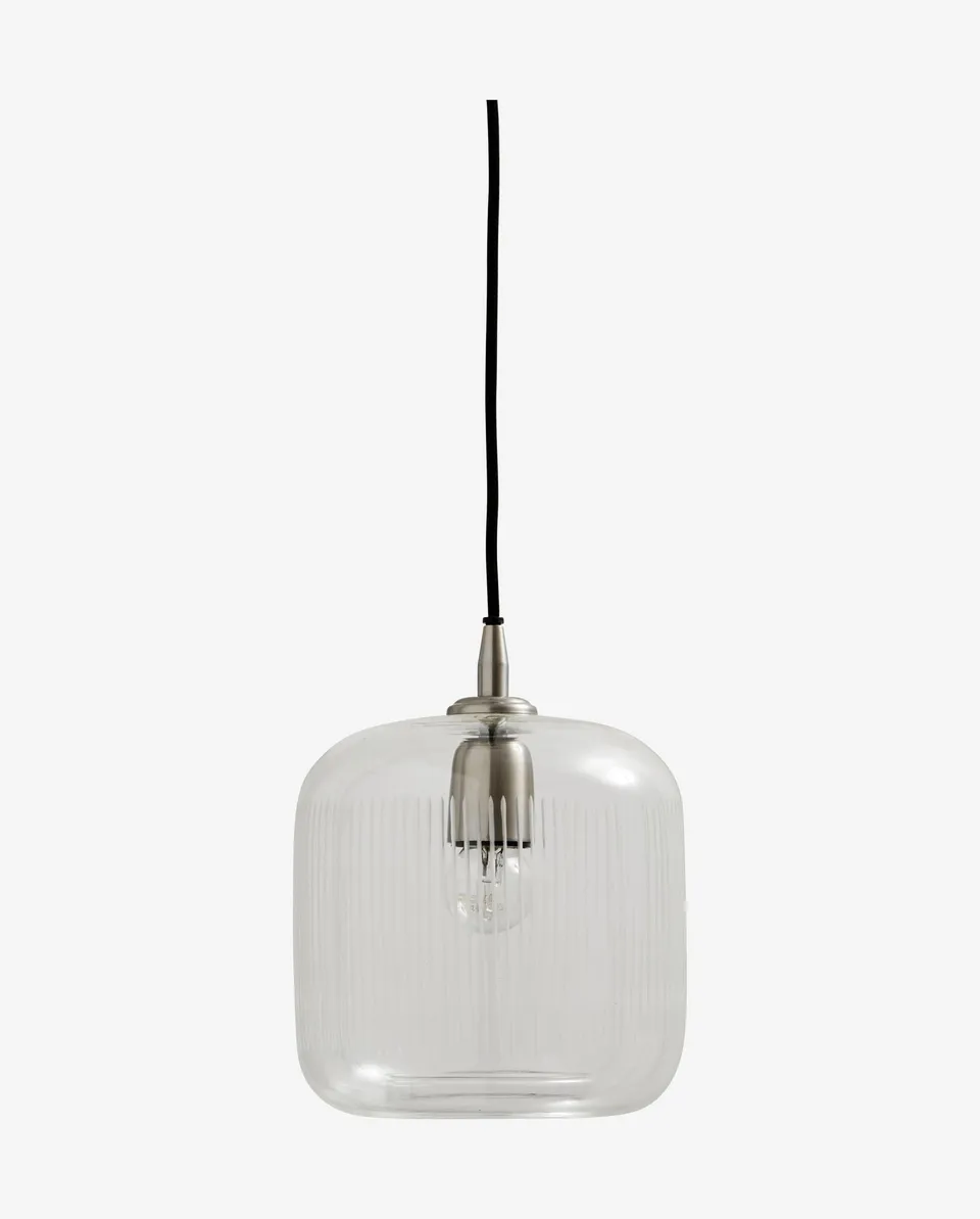Bambua Bright lampada a sospensione trasparente vetro
