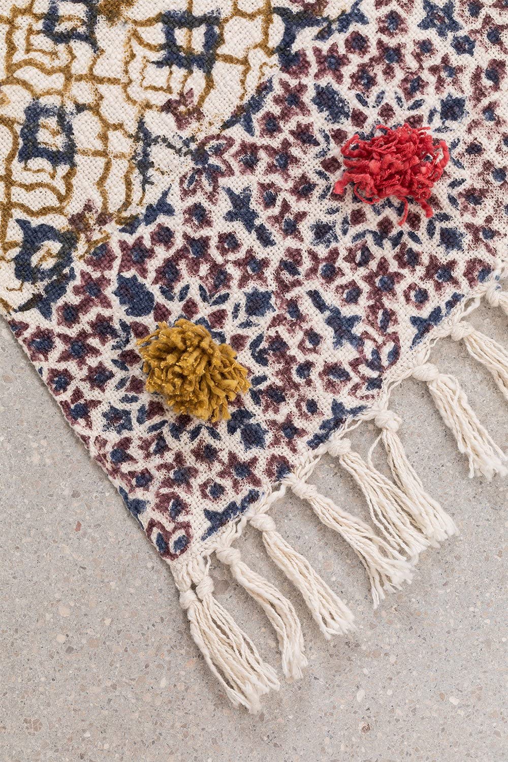 Sklum Tenesi coperta plaid in cotone 140x151 cm