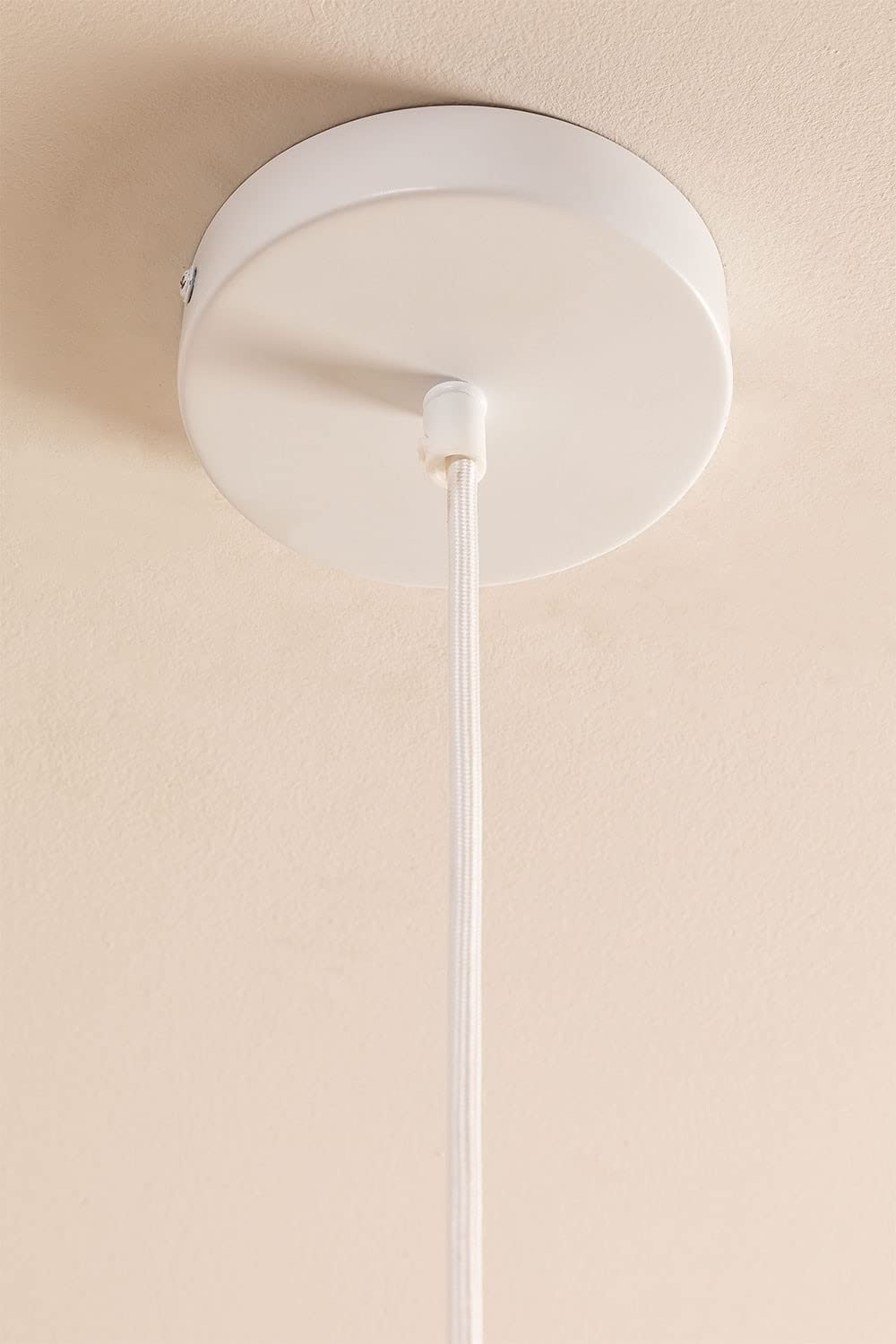 Sklum Alpe lampada da soffitto rattan Ø45 cm