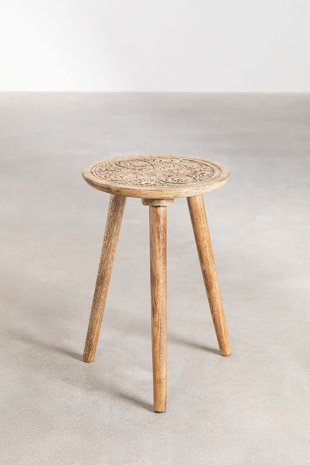 Sklum Nanup tavolino rotondo Ø30 cm legno mango