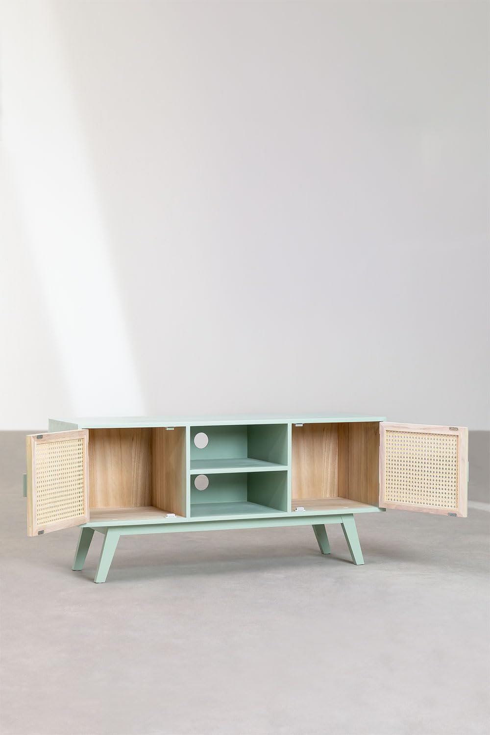 Sklum Ralik mobile TV in legno celadon 120 cm