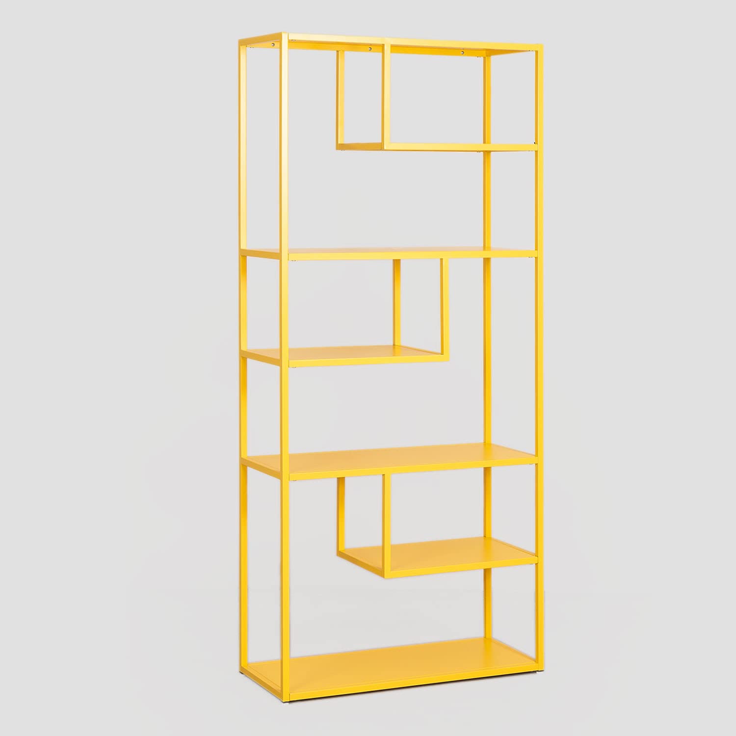 Sklum Thura Libreria in Acciaio Giallo Fresia 190 cm