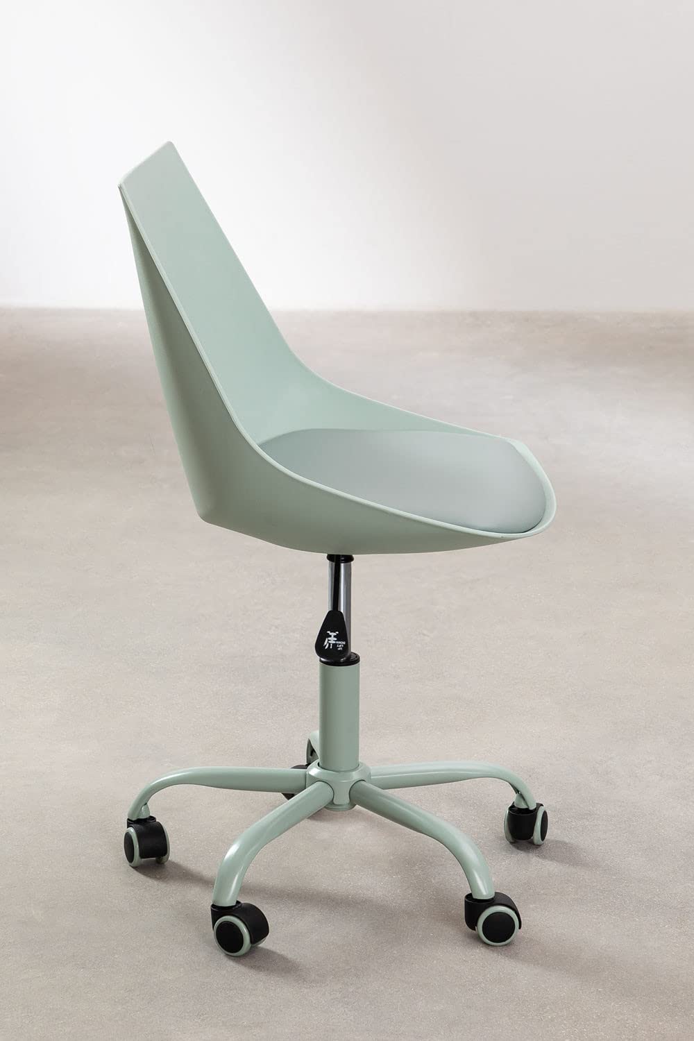 Sklum Adoni sedia ufficio blu con ruote