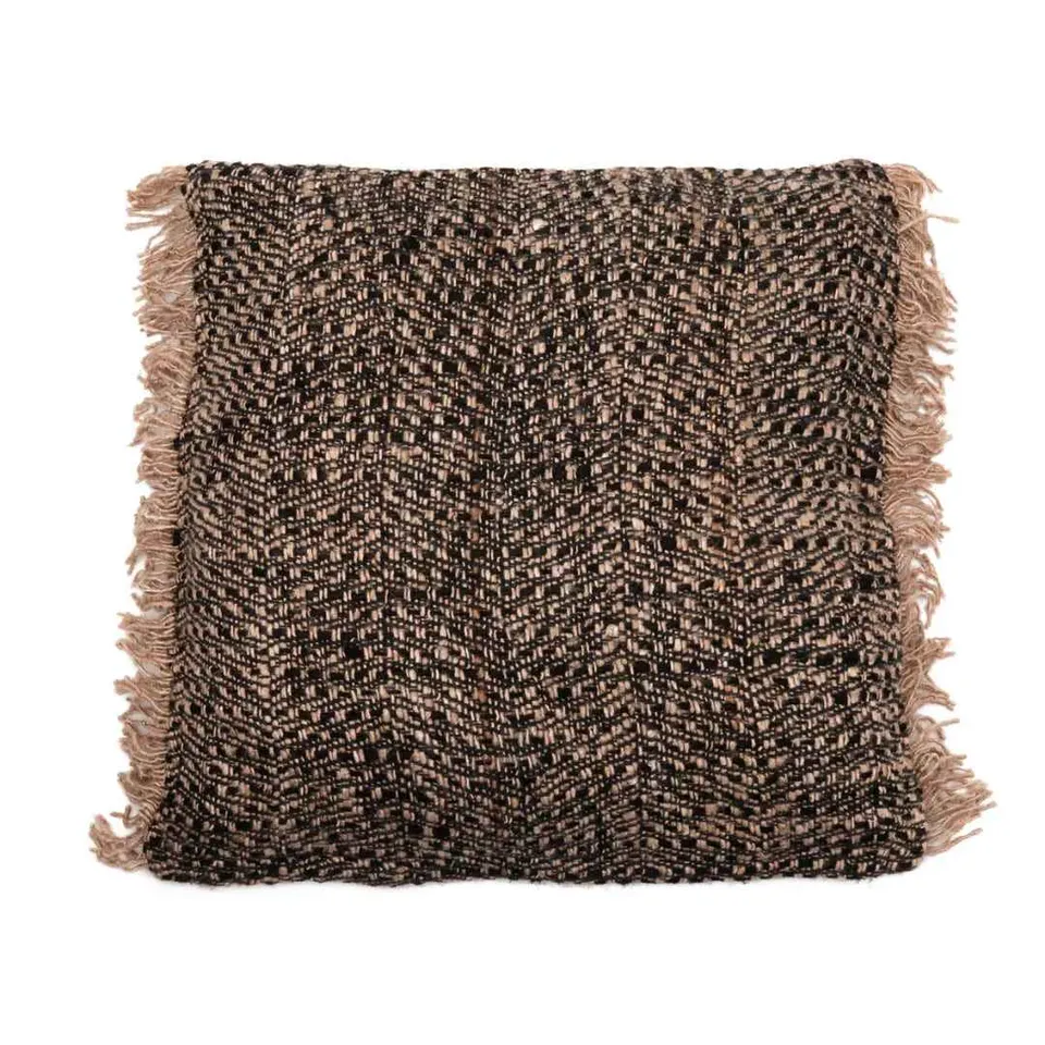 Bambua Oh My Gee federa 60x60 nero rame cotone
