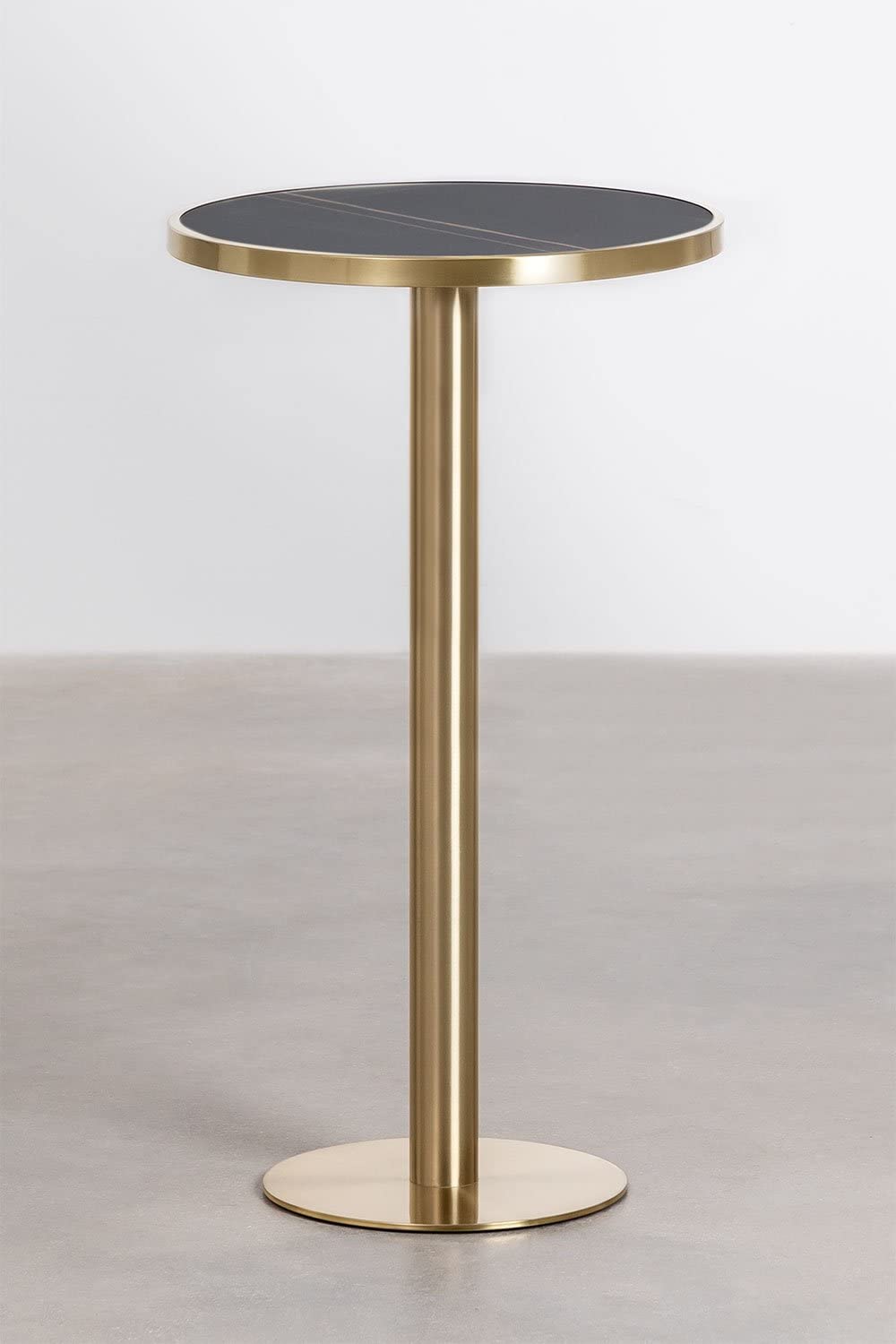 Sklum Manhattan Tavolo Bar Alto Gres Ø60 cm