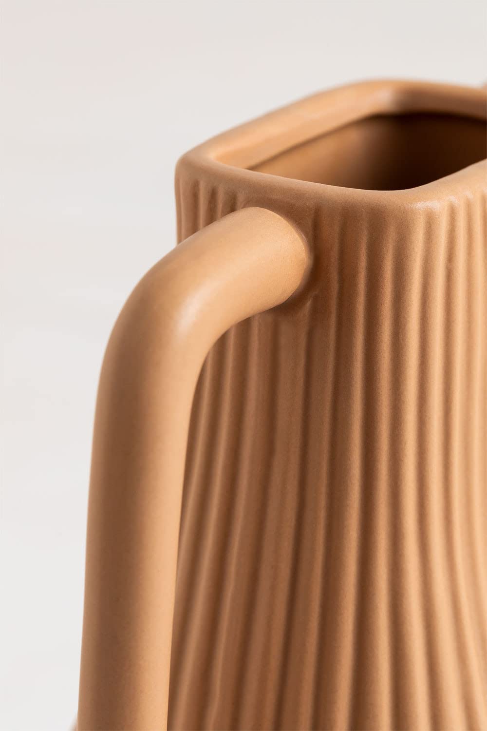 Sklum Bailey vaso ceramica arancione pesca 17 cm