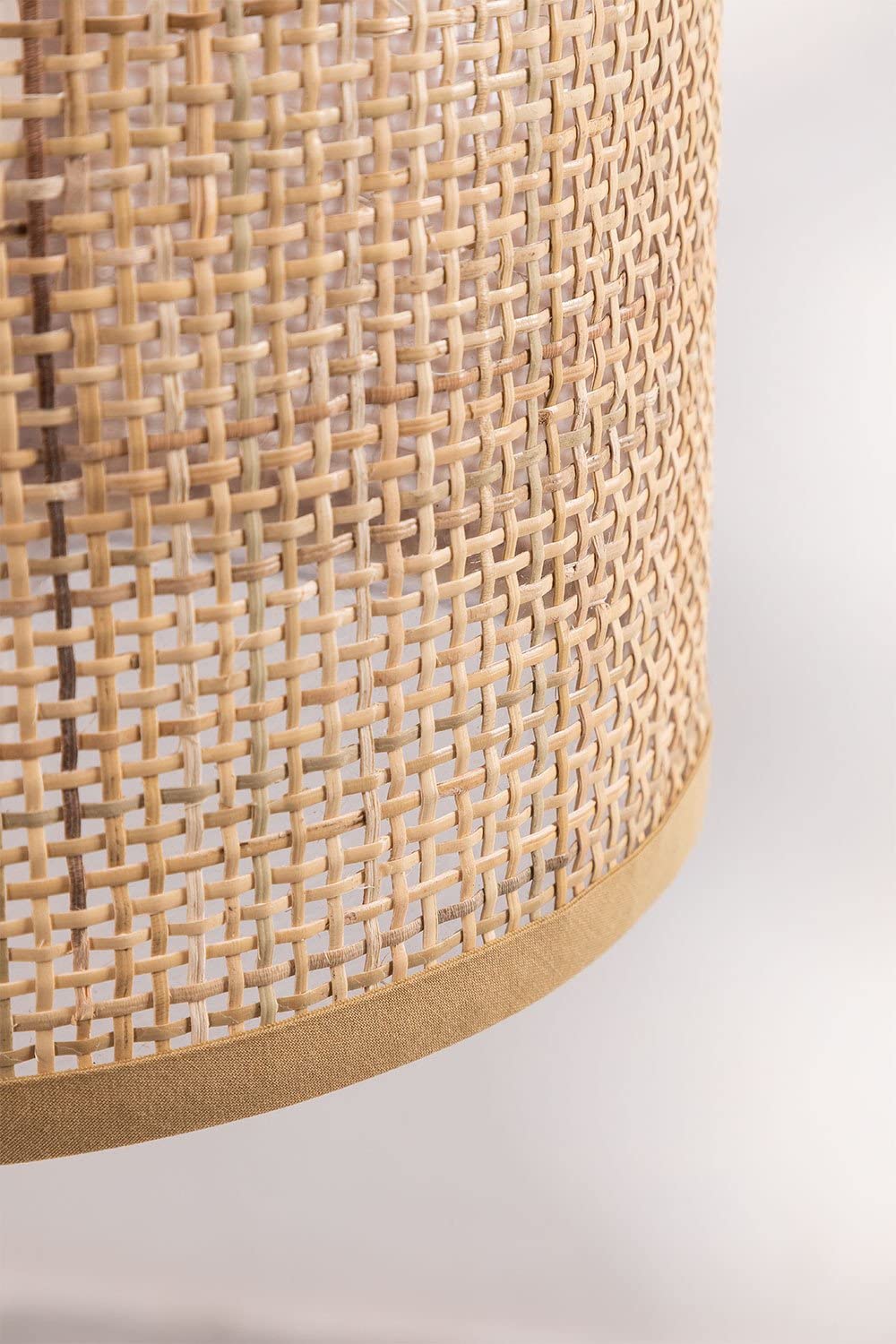 Sklum Ytse lampada da tavolo rattan marrone naturale