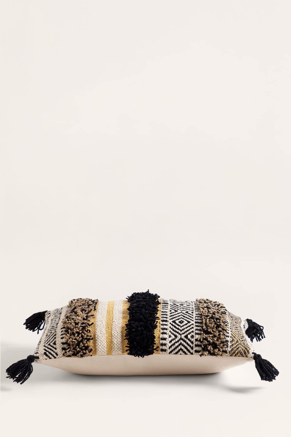 Sklum Kead Style cuscino rettangolare 40x60 nero crema