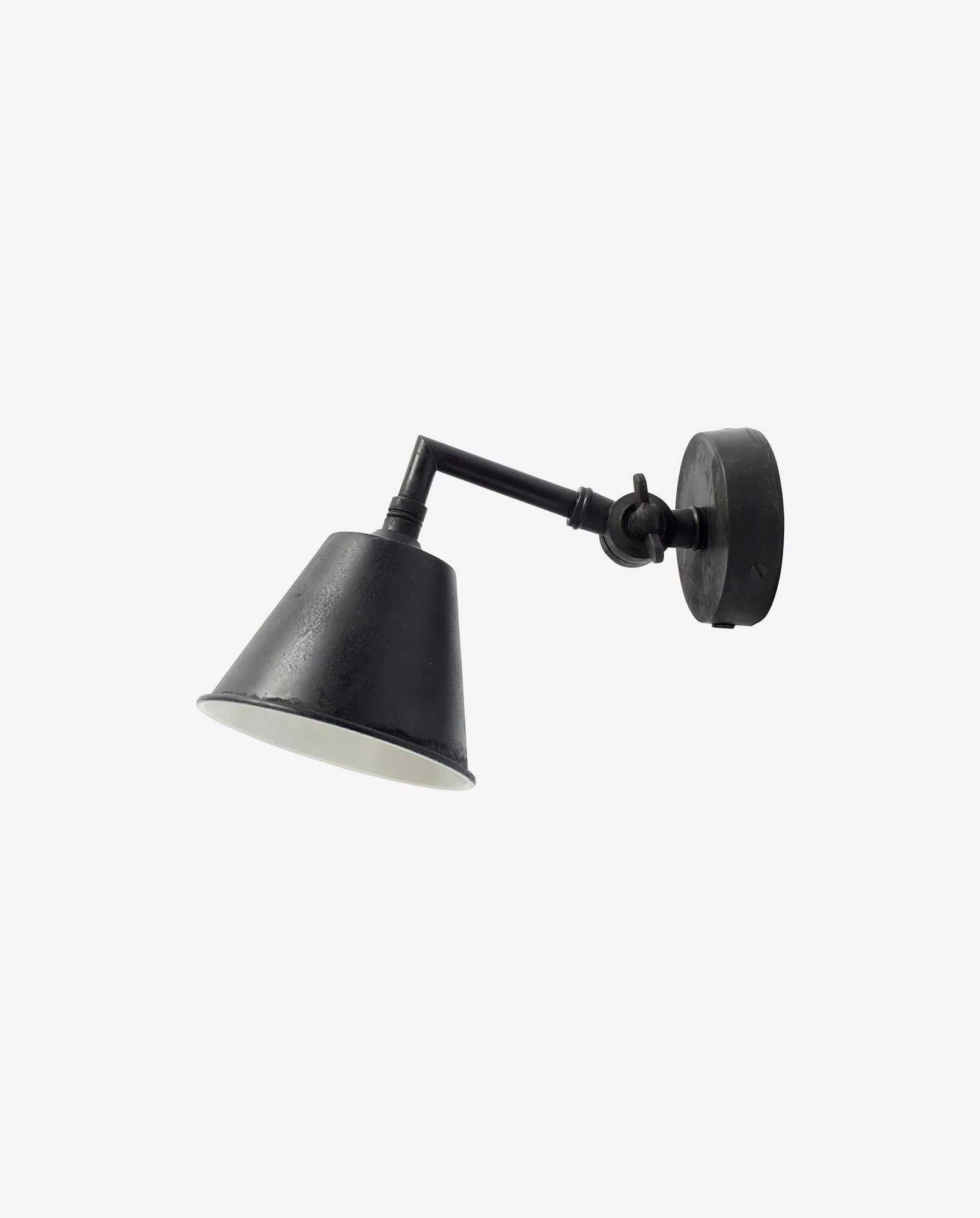 Bambua Lampada da Parete Nera con Interruttore