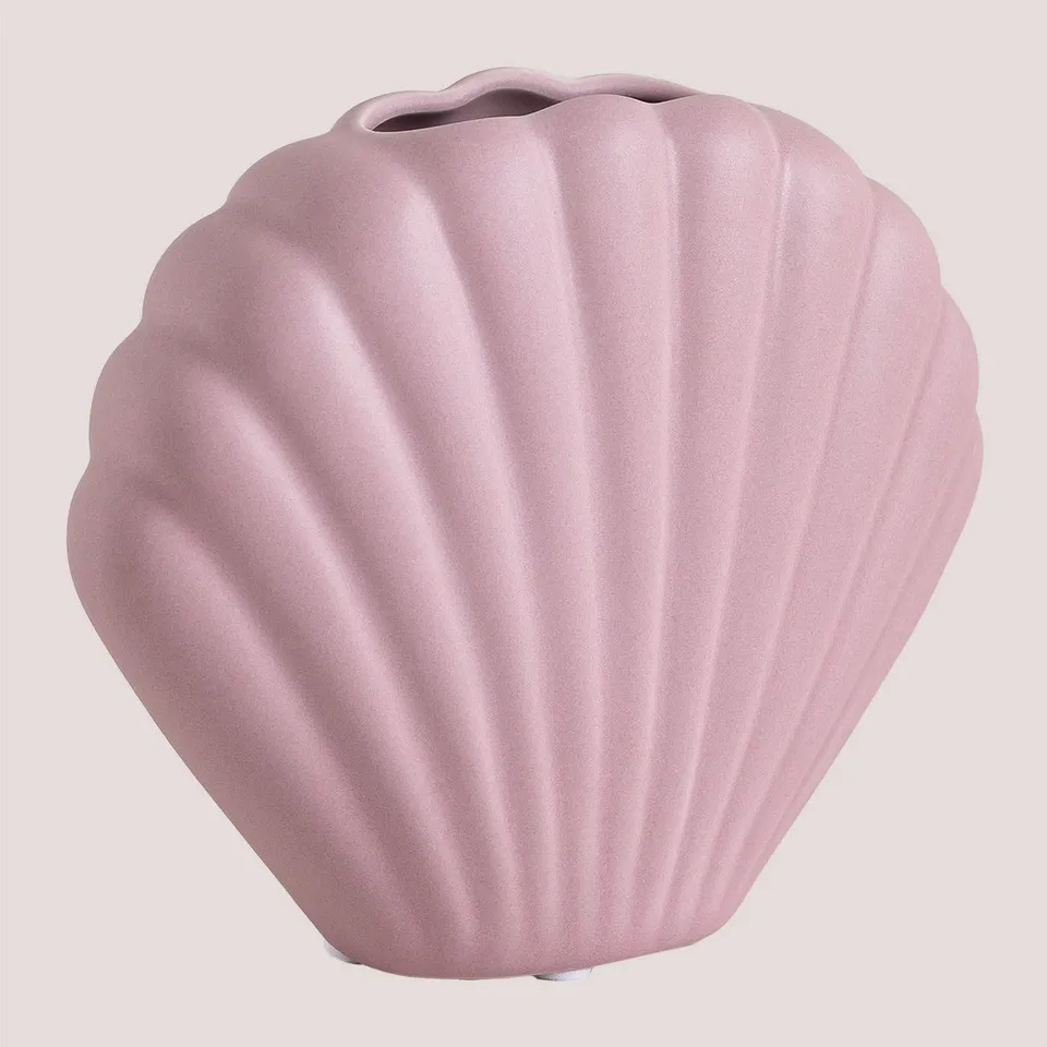 Sklum Walop vaso in ceramica 14,5 cm rosa peachskin