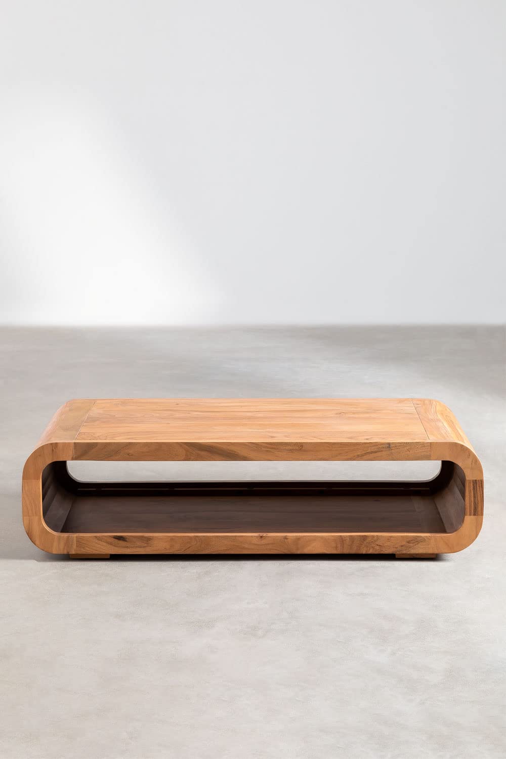 Sklum Vacry tavolino in legno acacia marrone 120 cm