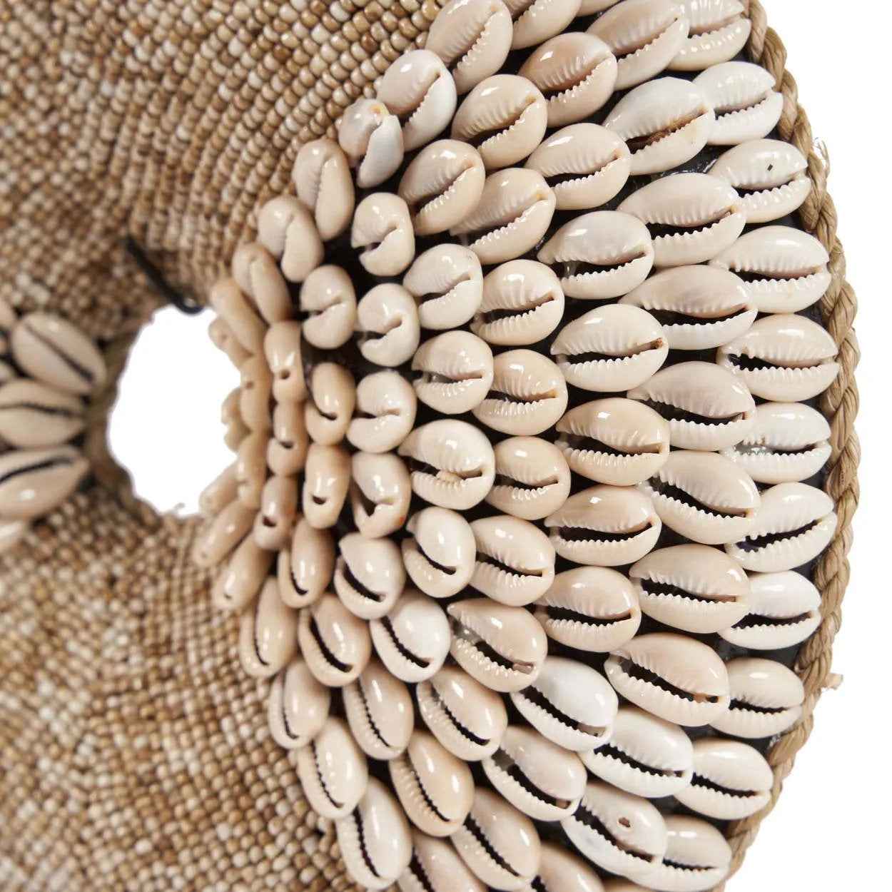 Bambua Doh Nuts decorazione conchiglie bianco naturale