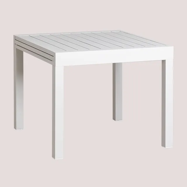 Sklum Starmi tavolo giardino allungabile bianco