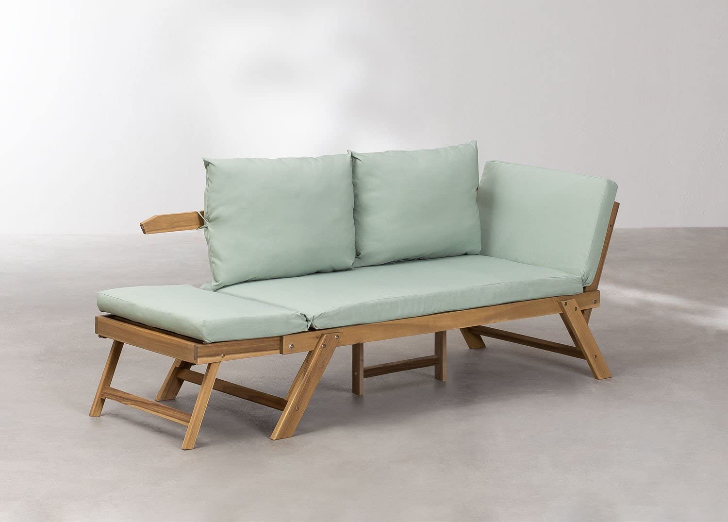 Sklum Guille Style Divano da Giardino 3 Posti Celadon