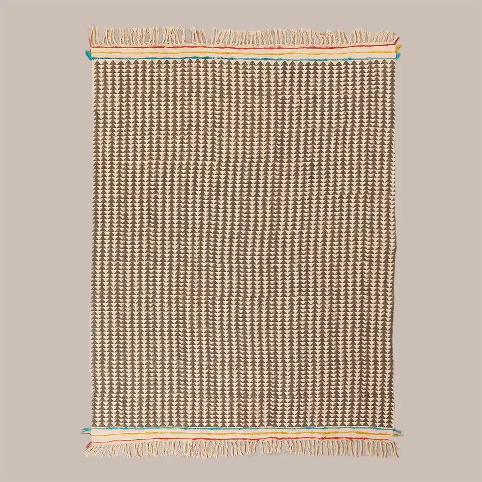 Sklum Felisa plaid cotone multicolor 133x173 cm