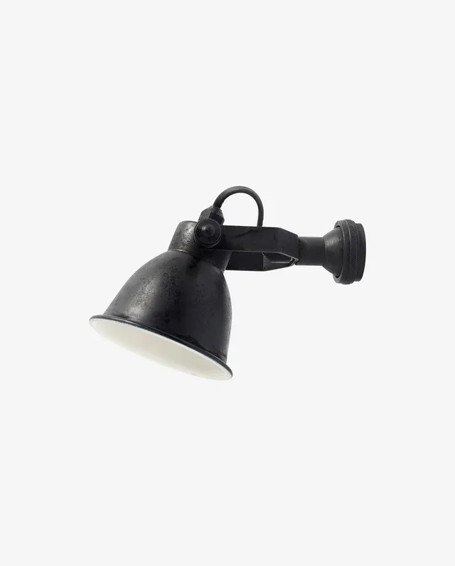Bambua Lampada da Parete Nera senza Interruttore