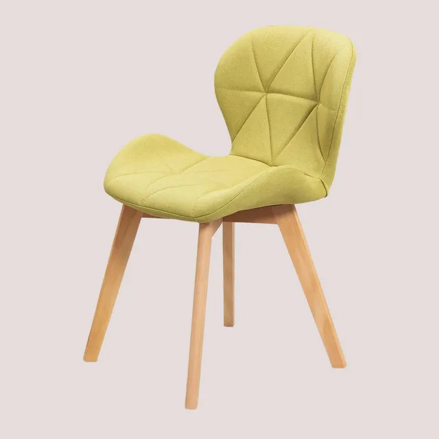 Sklum Silvi Nordic sedia 74x48 cm legno e tessuto