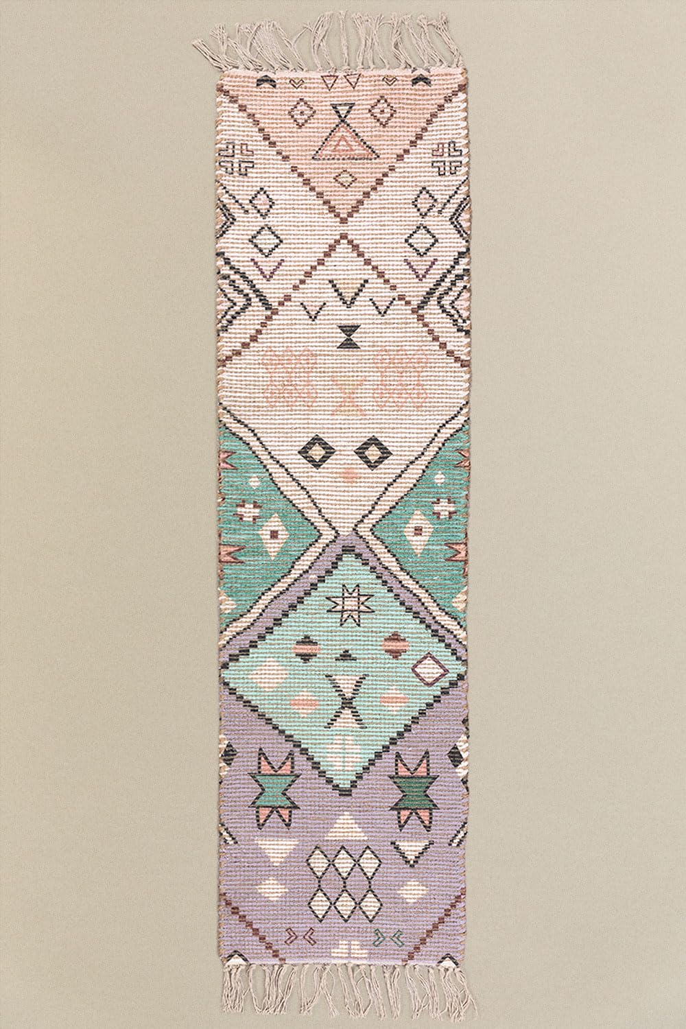 Sklum Nuada Ethnic Ocean tappeto corridoio iuta 170 cm