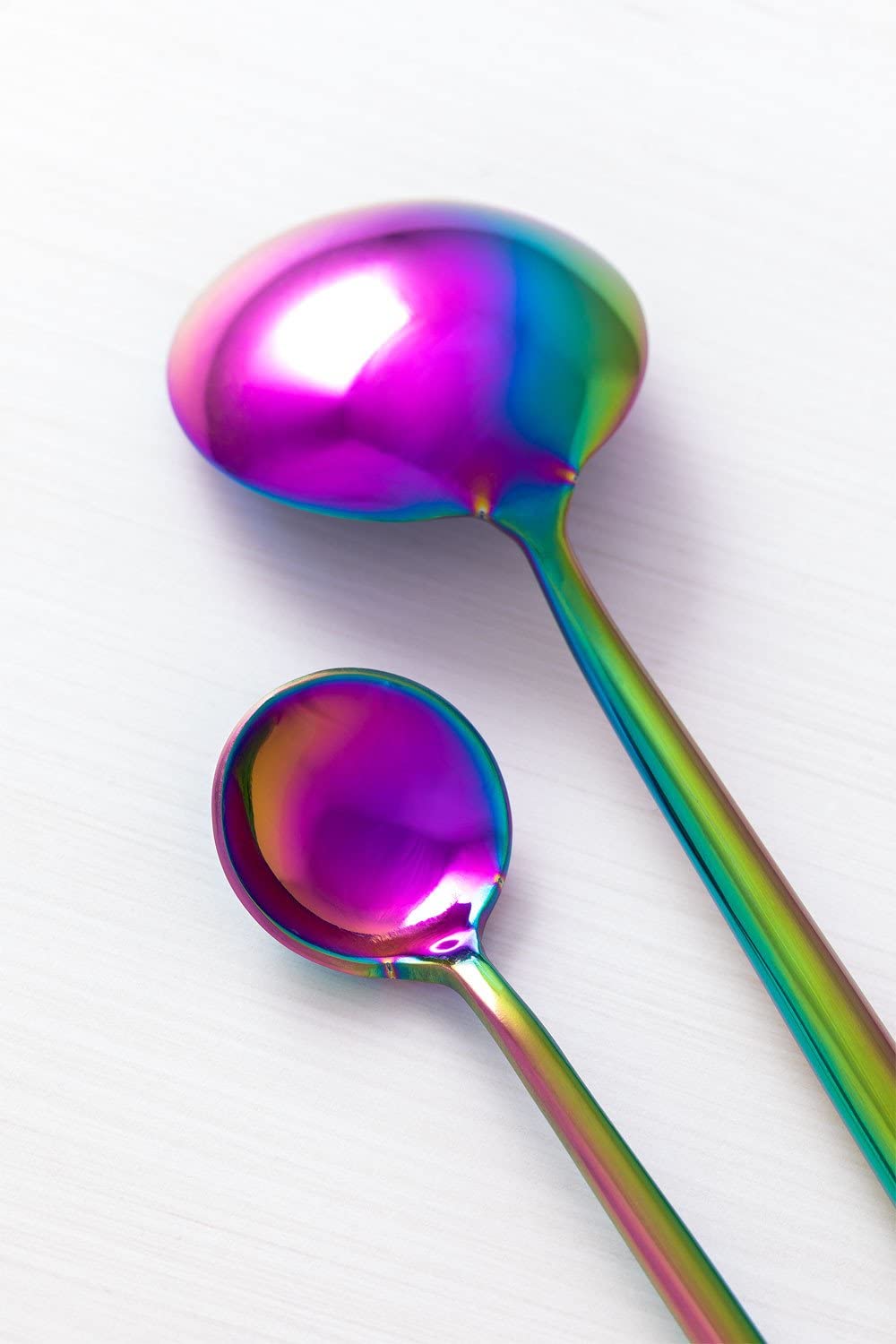 Sklum Noya set posate 16 pz iridescenti acciaio