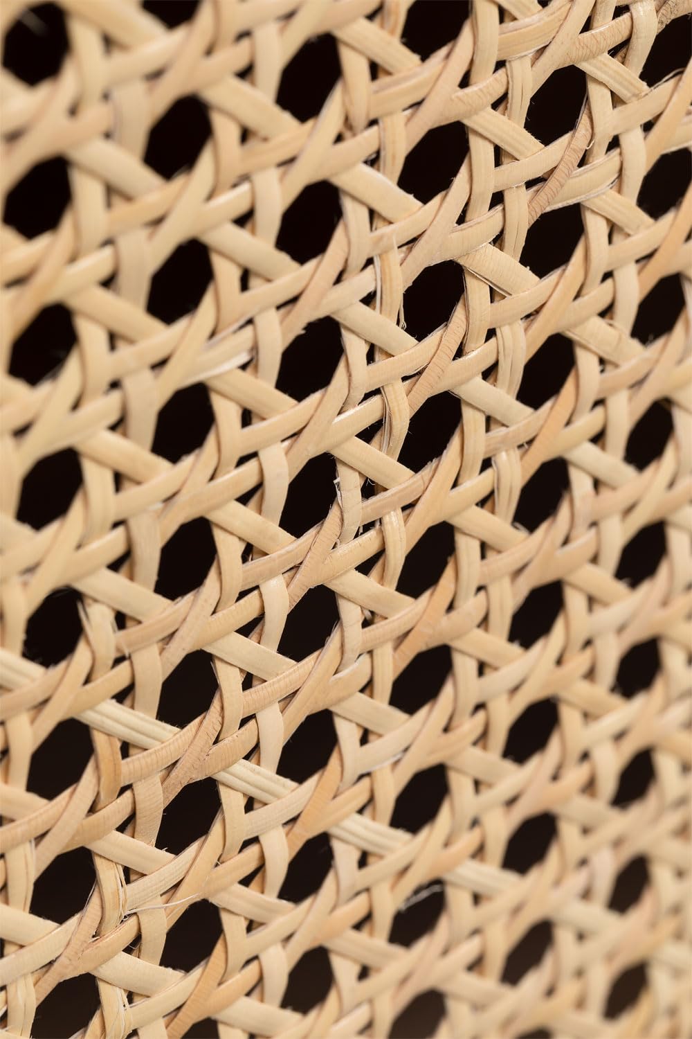 Sklum Ralik Design comodino legno naturale rattan