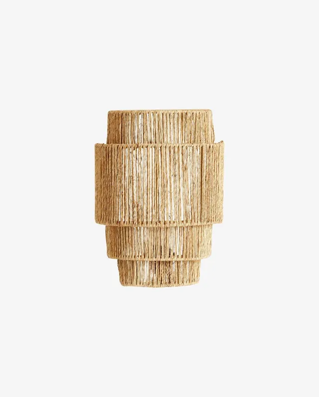 Bambua Aidos applique juta naturale