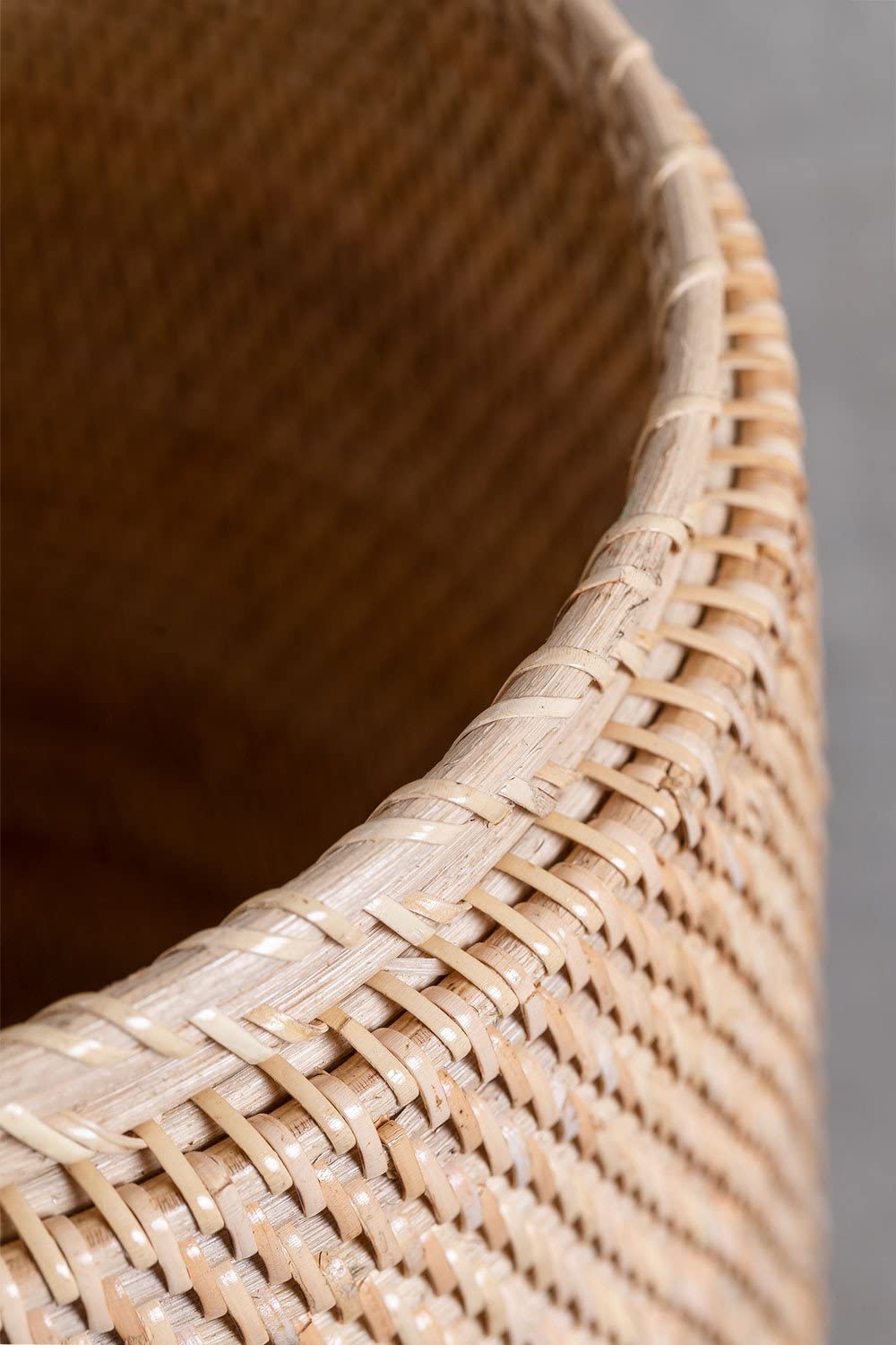 Sklum Guacui Cesto Portabiancheria Rattan Naturale