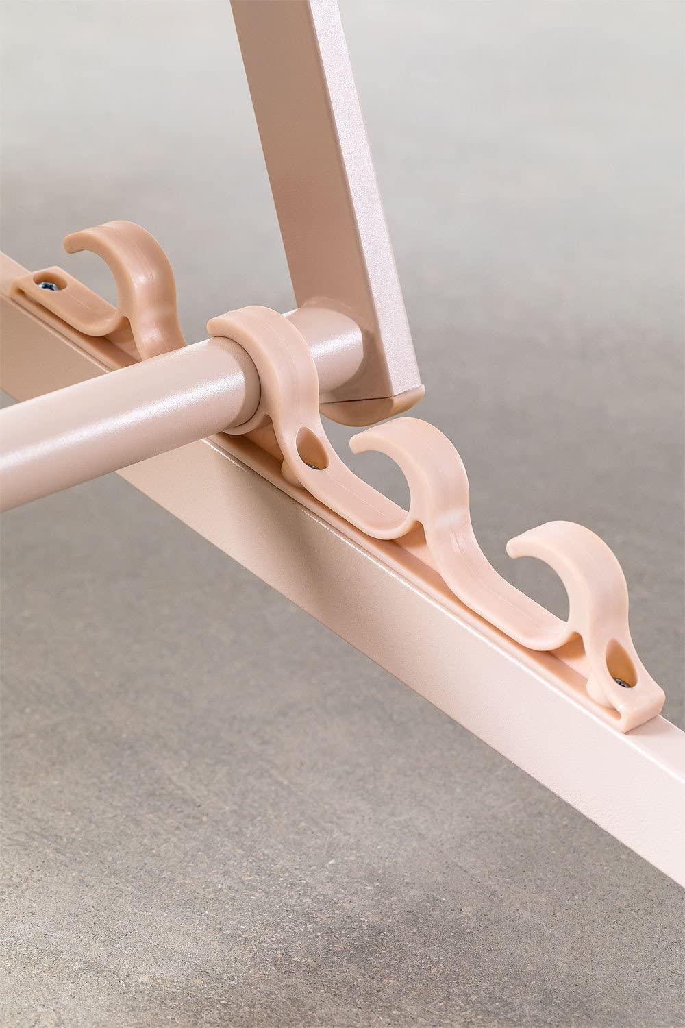 Sklum Jensy amaca pieghevole beige lino con cuscino