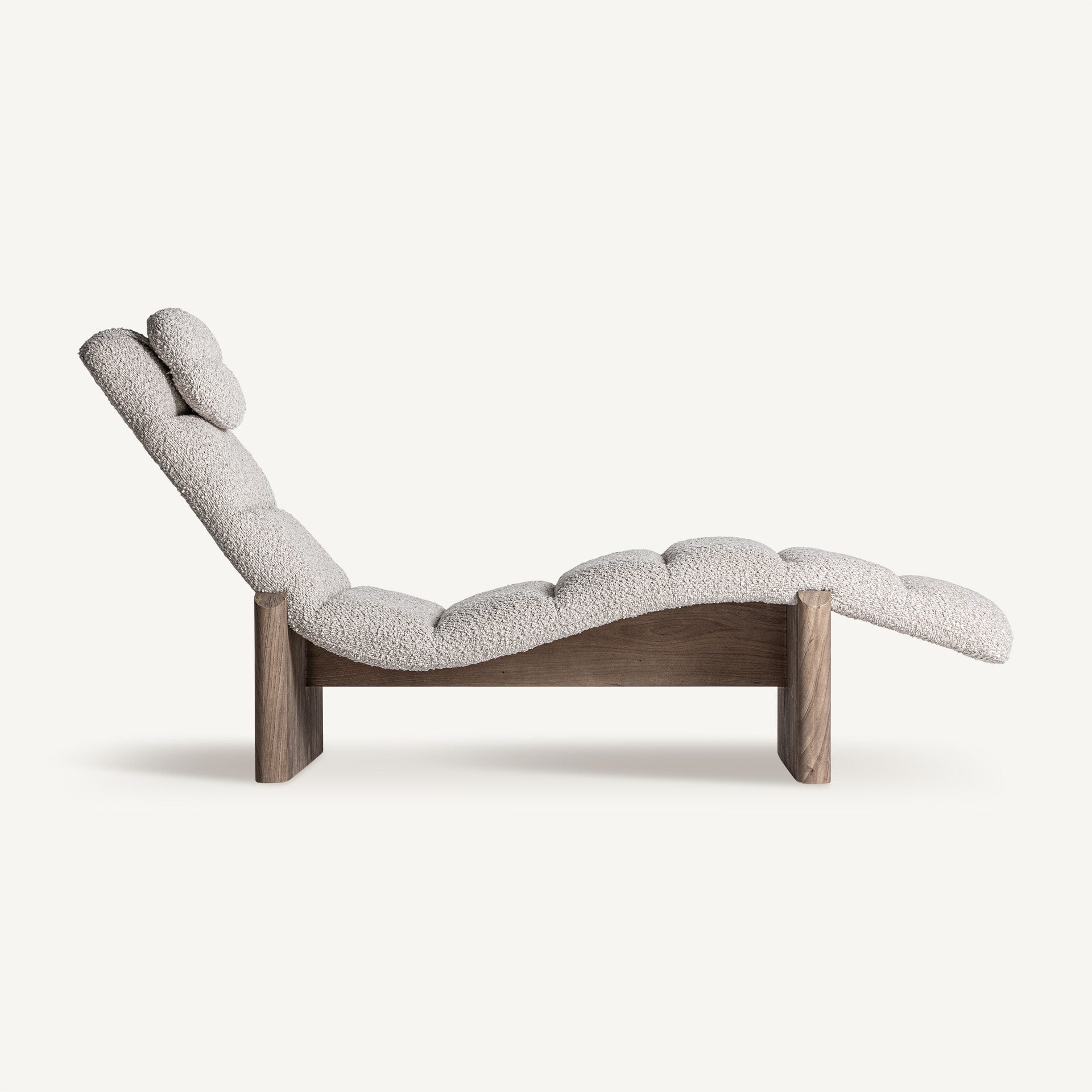 Bambua Jacquard Chaise Longue Bouclé Olmo