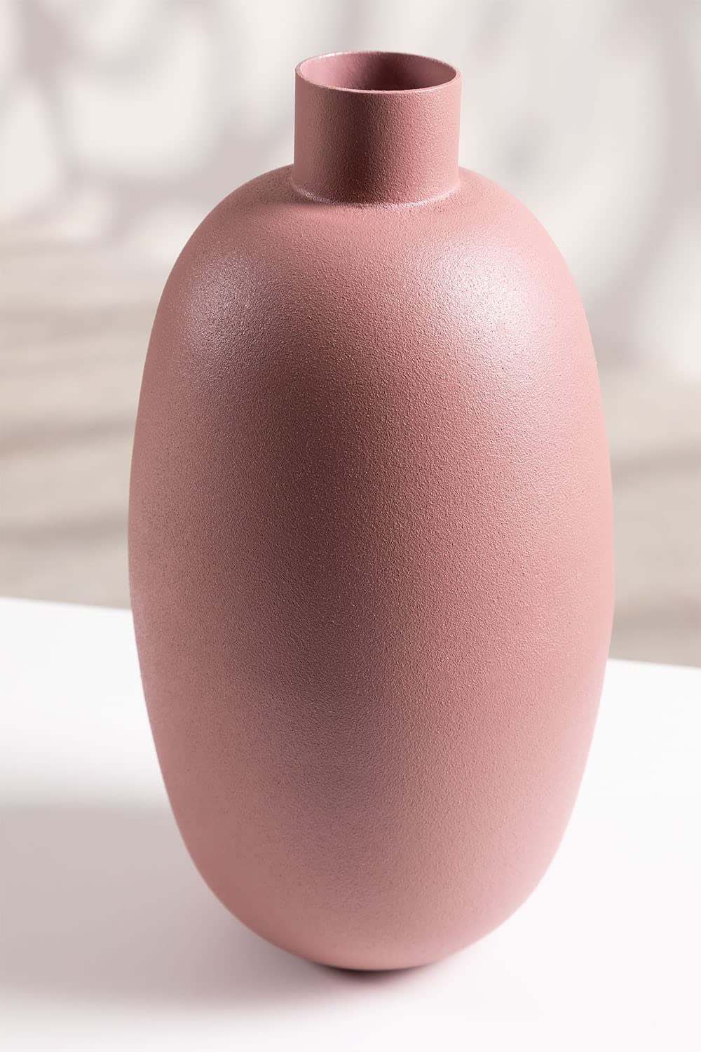 Sklum Aika Vaso in Ferro Rosa 23,5 cm