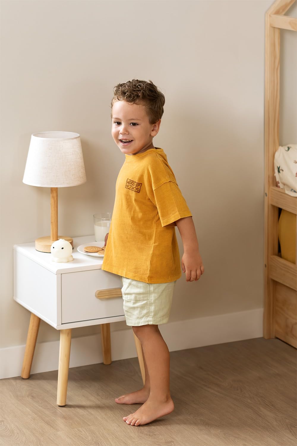 Sklum Tom Kids comodino MDF 35 cm con cassetto