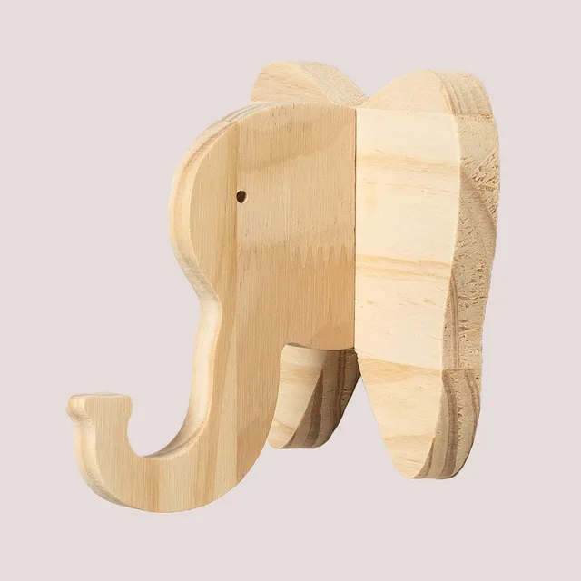 Sklum Pypa Kids appendiabiti da parete legno animali