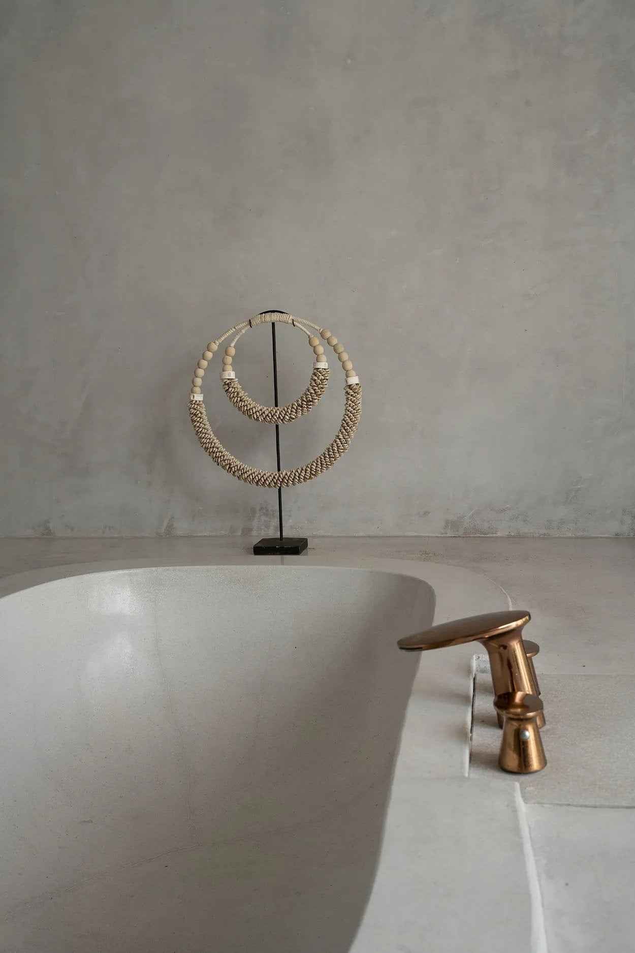 Bambua Double Shell Decorazione Conchiglie Naturale