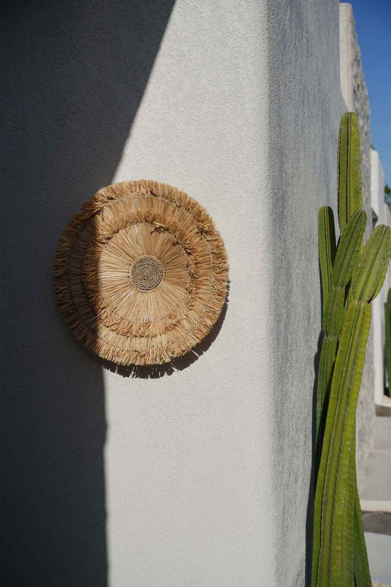 Bambua Wanita decorazione parete sisal naturale