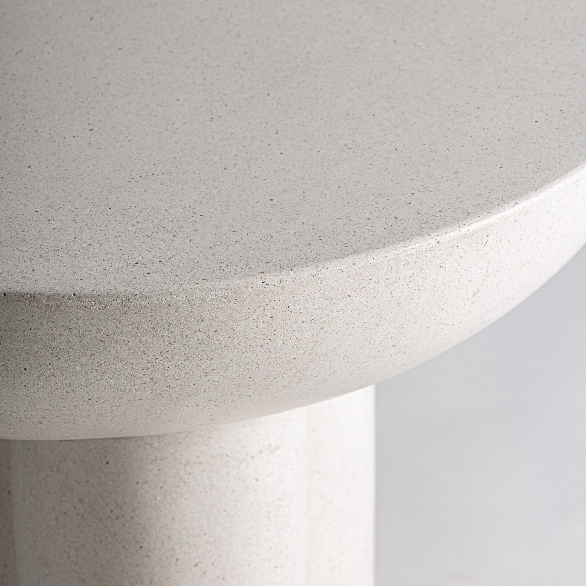 Bambua Broich tavolino terrazzo bianco