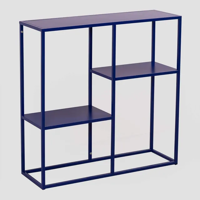 Sklum Thura Ken Blue scaffale acciaio 80 cm blu