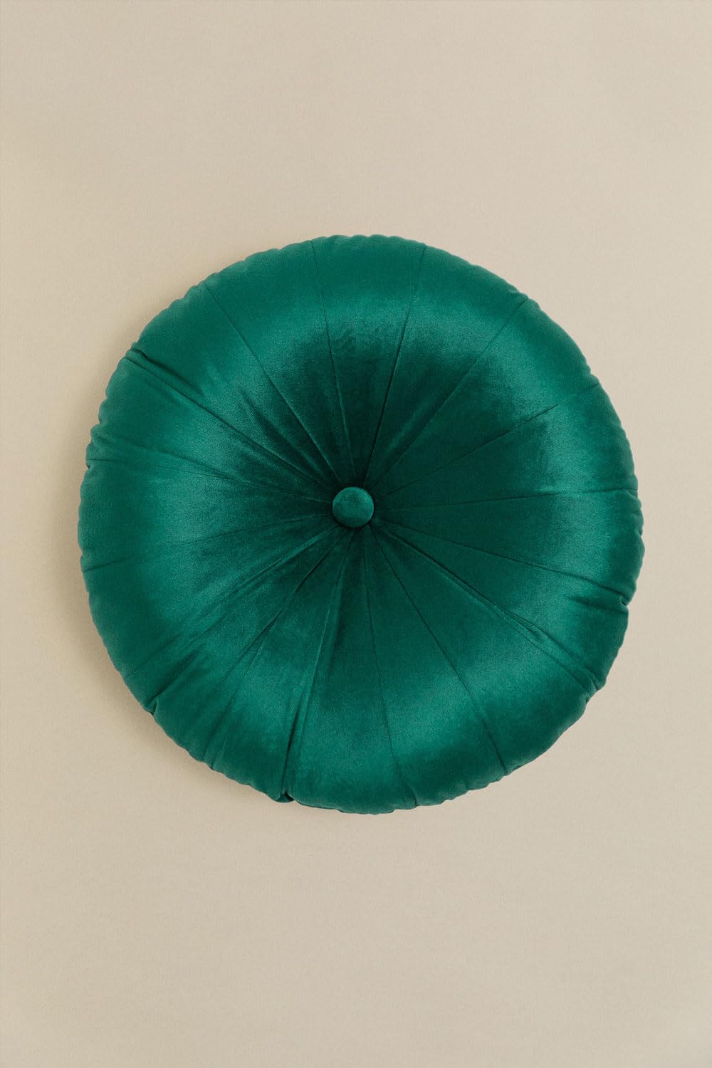 Sklum Kumba Cuscino Rotondo Ø38 cm Verde Jungle Velluto