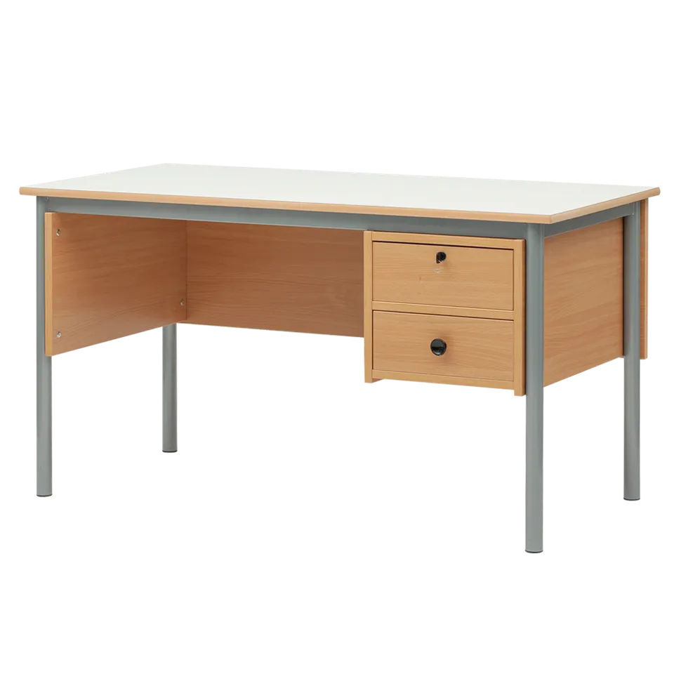 OMSI Cattedra C01 2 Cassetti per Scuola