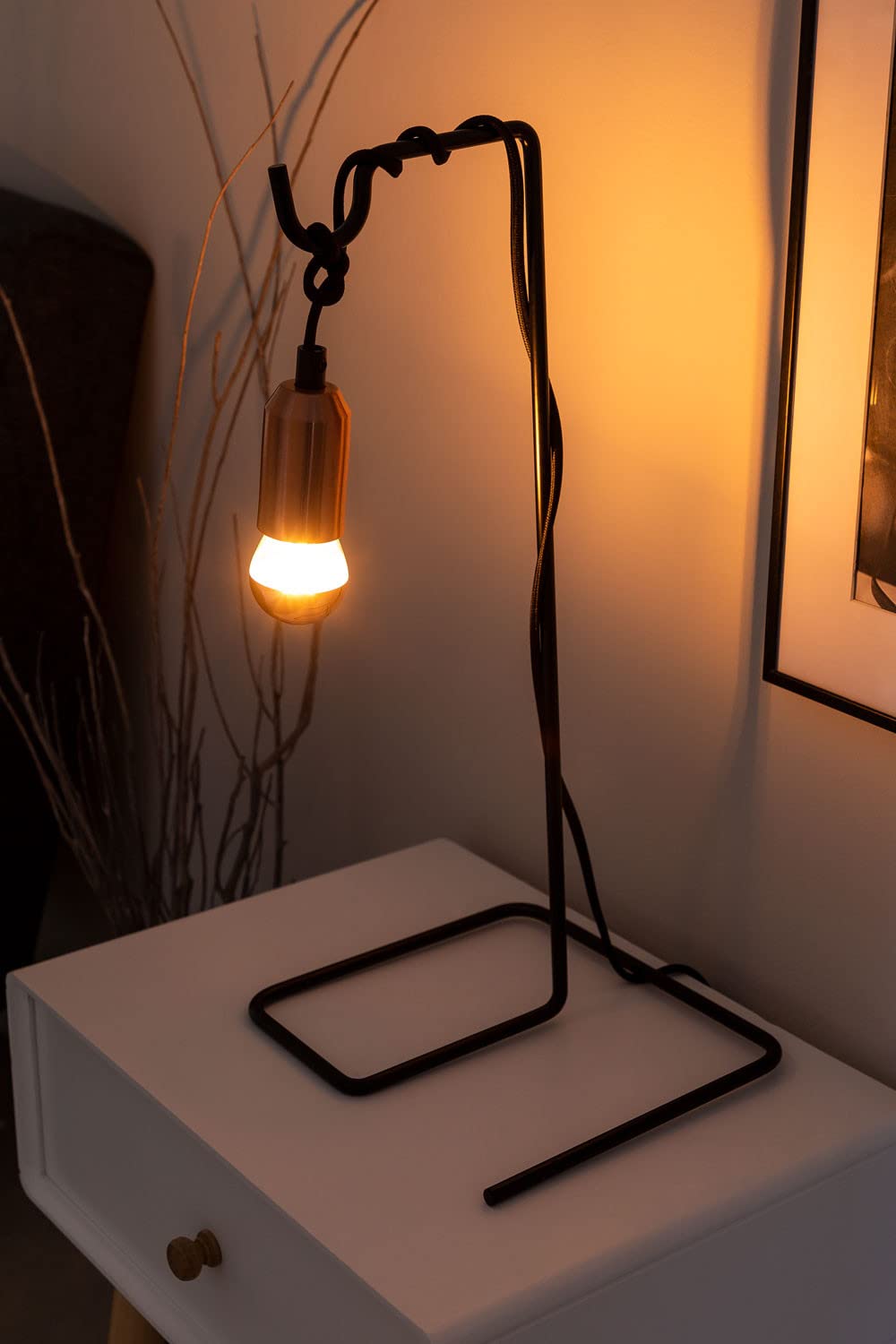 Sklum Loop lampada da tavolo oro rosa 46 cm