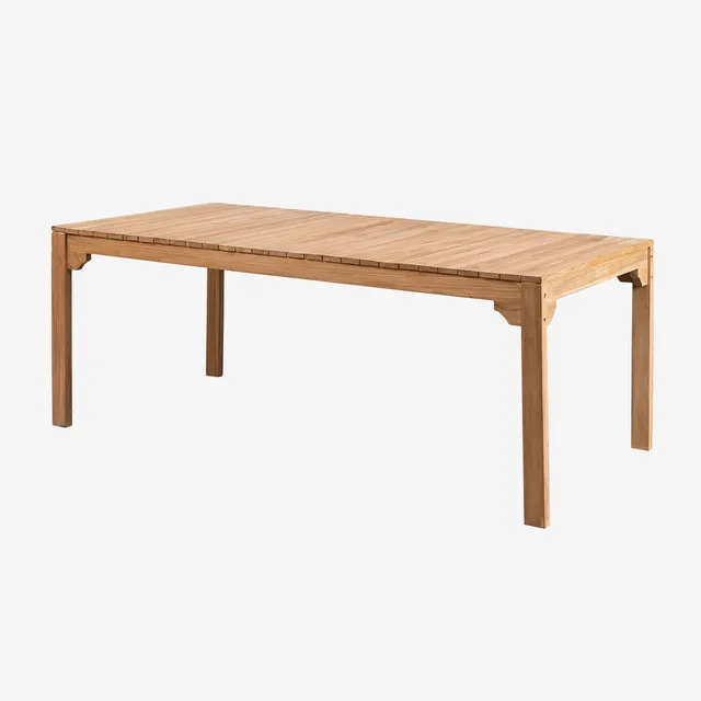 Sklum Donal Tavolo Pranzo Teak 200x100 cm 8 Posti