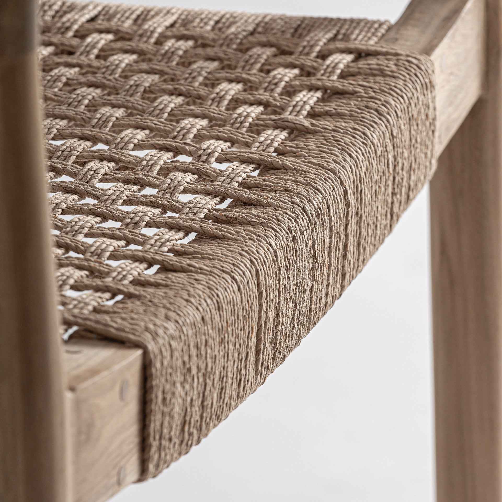 Bambua Caen Armchair poltrona teak naturale