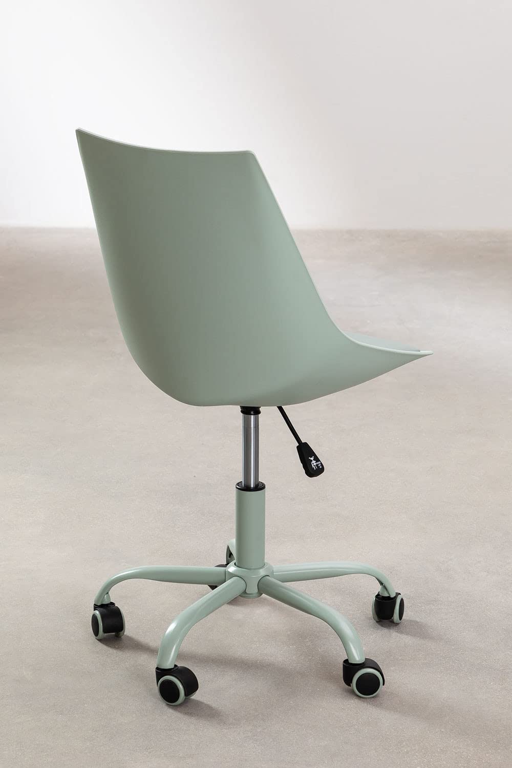 Sklum Adoni sedia ufficio blu con ruote
