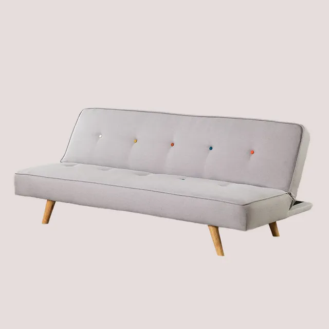 Sklum Orbun Colors divano letto 3 posti grigio ghiaccio lino