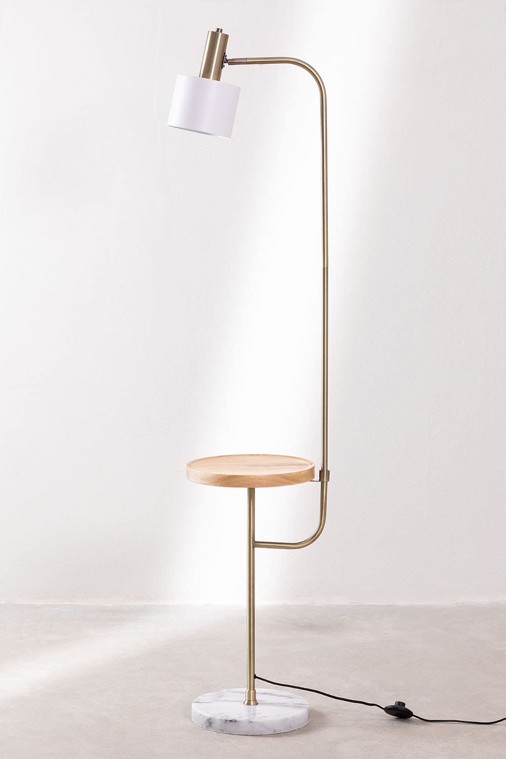 Sklum Águeda Lampada da Terra con Tavolo Quercia