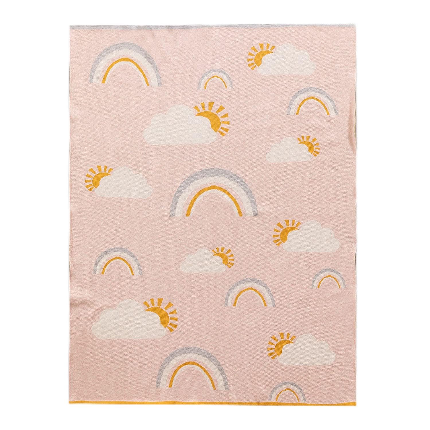 Sklum Ellie Kids Coperta Cotone Rosa Quarzo 77x105 cm